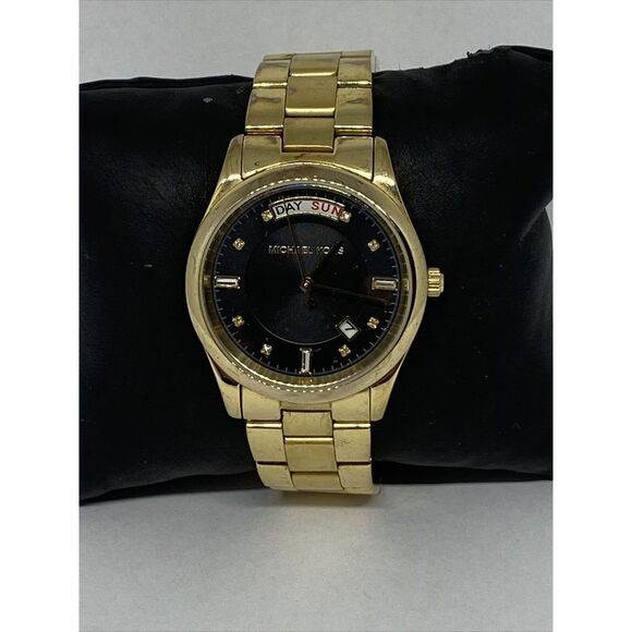 Michael Kors Colette MK6070 Women's Gold Stainless Steel Analog Dial Watch MP728 - Picture 1 of 12